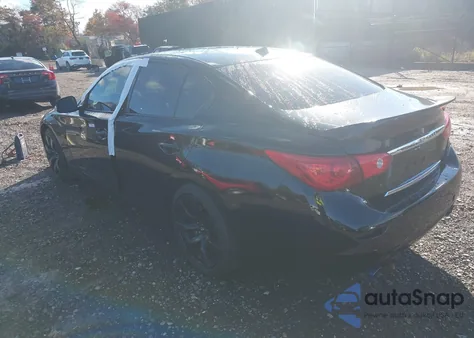 2015 Infiniti Q50 Sport из США, поврежденный, VIN JN1BV7AR6FM415201